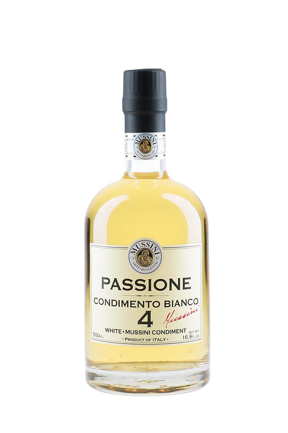 Mussini Passione Witte Balsamico 4 Jaar, fles 500ml