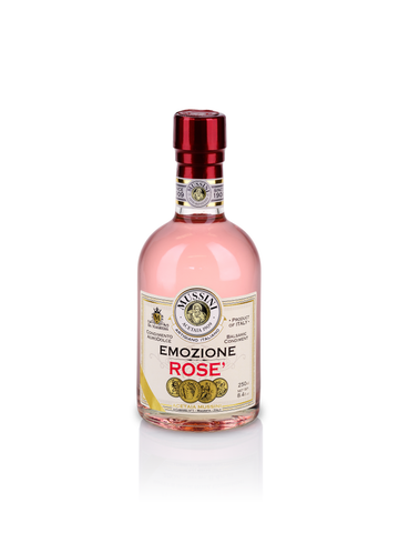 Mussini Emozione Rosé Balsamico 12 Jaar, roze fles 250ml