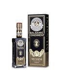 Mussini Maria Beatrice d'Este Balsamico Condiment, close-up fles met gouden etiket