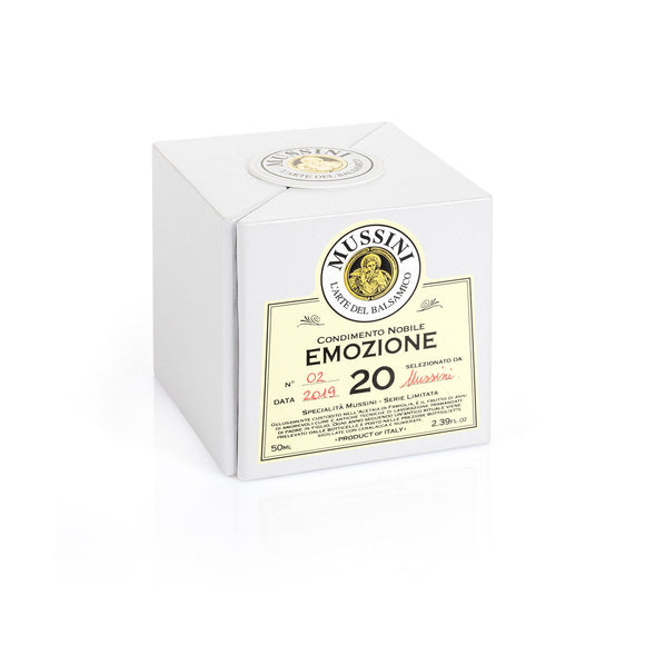 DELIGHT CUBE Emozione n ° 20 Exclusieve Balsamico Di Modena met echtheid certificaat - Pure Virge 