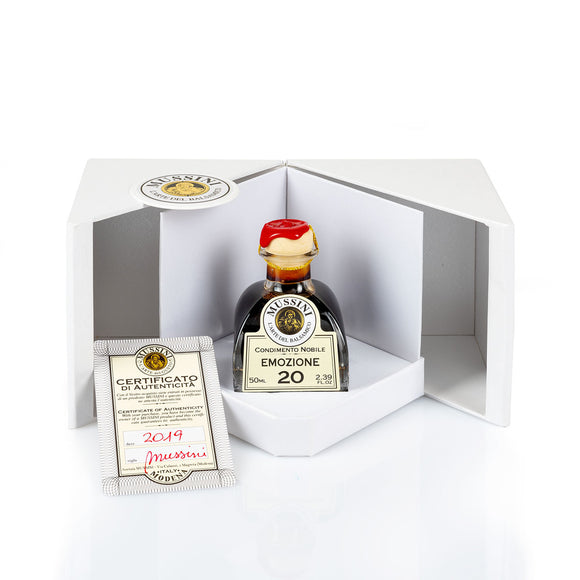 DELIGHT CUBE Emozione n ° 20 Exclusieve Balsamico Di Modena met echtheid certificaat - Pure Virge 