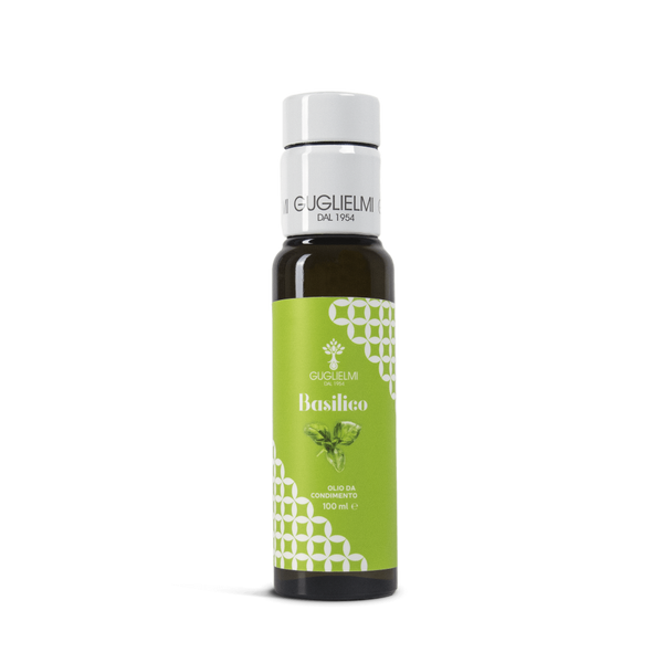 Extra Virgin olive oil and Basil - 250ml - Pure Virge 