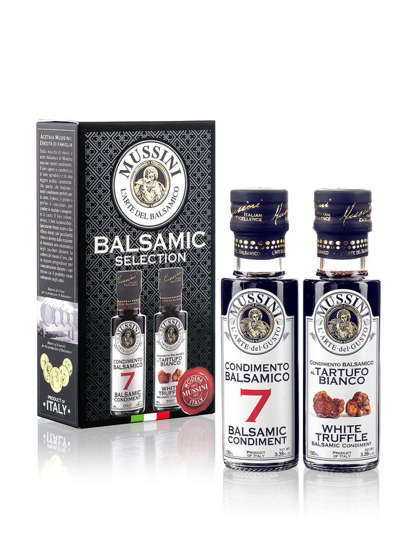BALSAMIC SELECTION – Balsamic n°7 & Balsamic Witte Truffel (2x100ml) - Pure Virge 